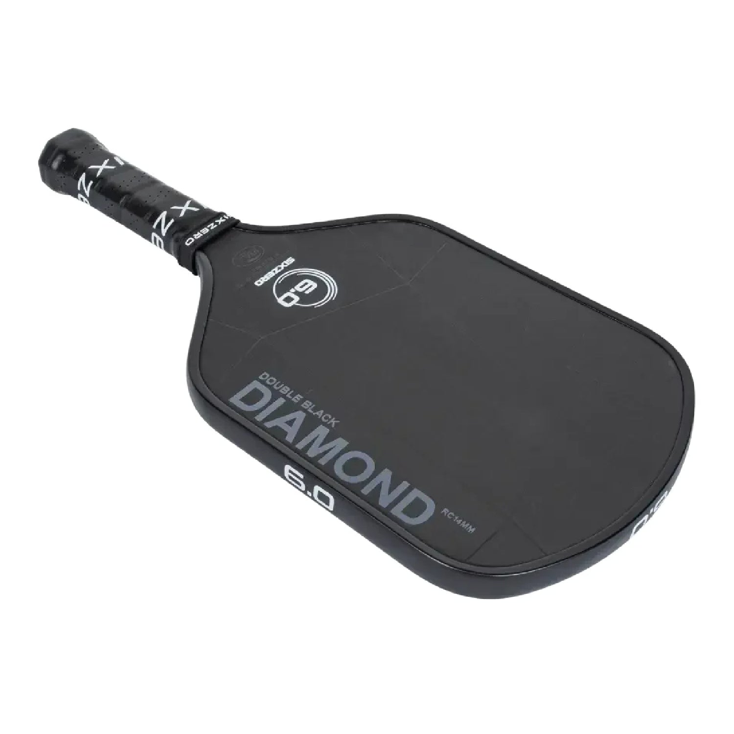 SIX ZERO Double Black Diamond Control - Pickleball Paddle (14MM)